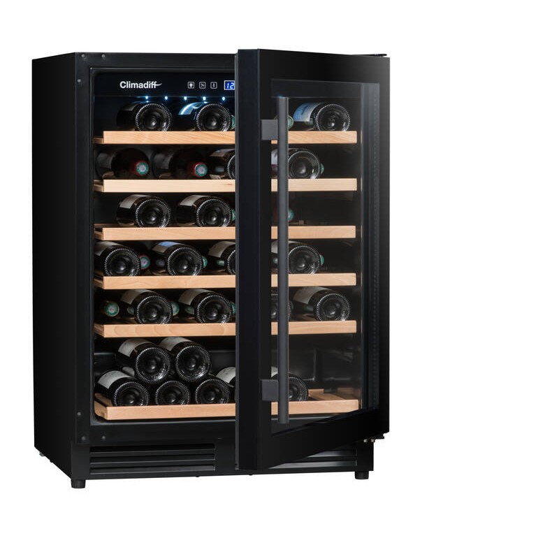 Built-in wine service cellar CBU51S2B 51 bottles  - Climadiff