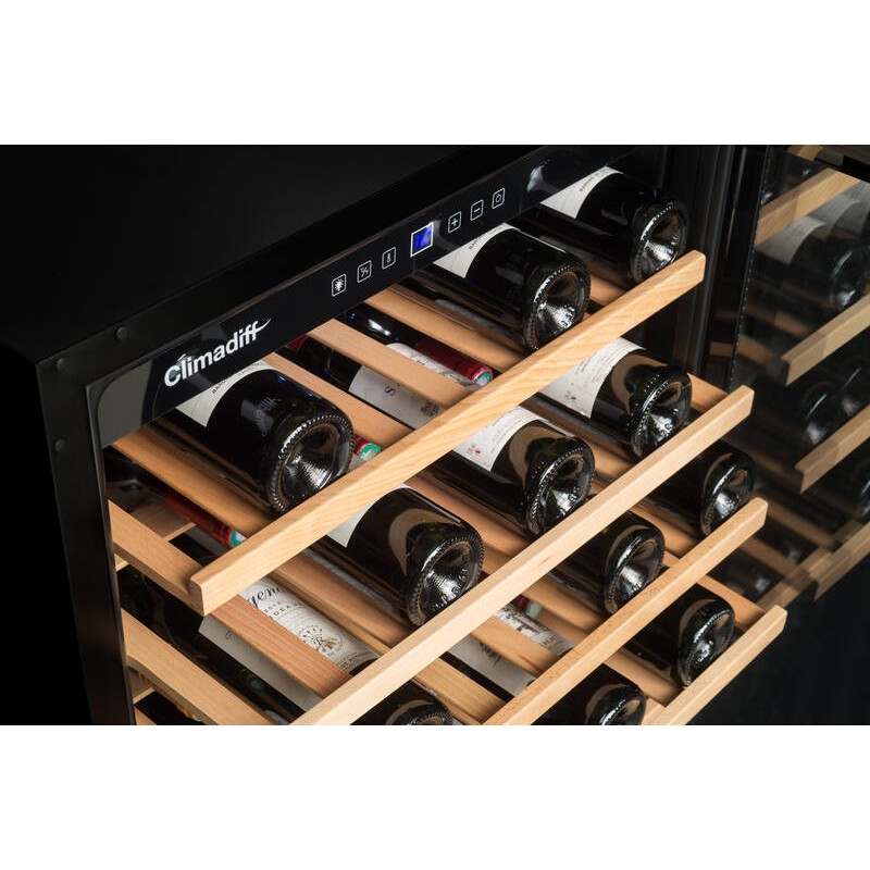 Dual zone wine service cellar CBU51D1X 51 bottles - Climadiff