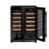 CBU40D1B Climadiff 40-bottle dual-zone built-in wine cellar - Climadiff