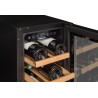 Built-in wine cellar CBU18S2B Climadiff - 20 bottles