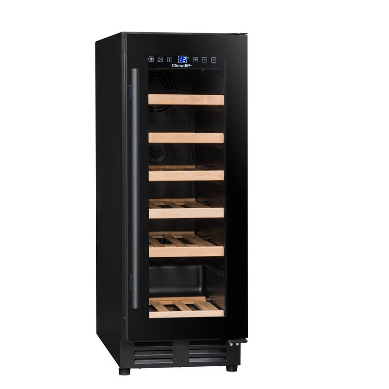 Built-in wine cellar CBU18S2B Climadiff - 20 bottles