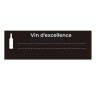 Set of 5 Winelabel "Vin d'Excellence" - Climadiff