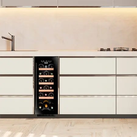 Built-in wine cellars